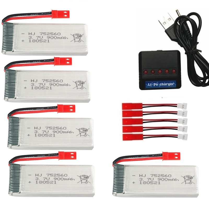 Eachine Drone E58 - Batterie rechargeable JST 3.7V 900mah +