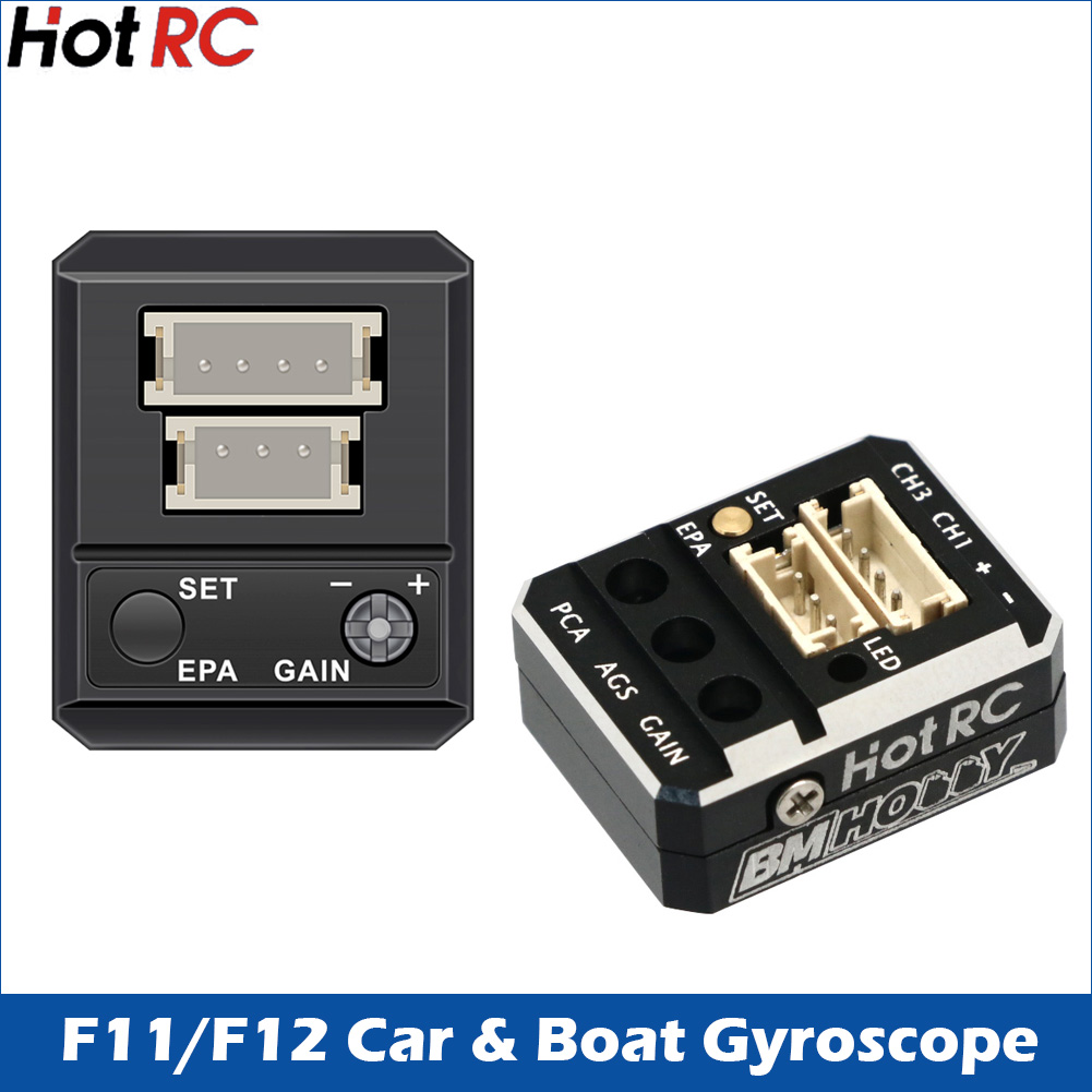 Drone Racing Receiver - Gyroscope HotRC F11 F12 avec contrôle